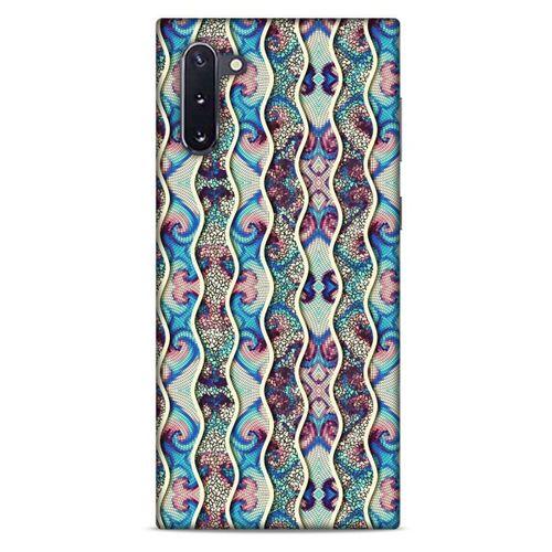 Samsung Galaxy Note 10 Kılıf Baskılı Özel Seri Taşlı (29) Arka Koruma Kılıfı