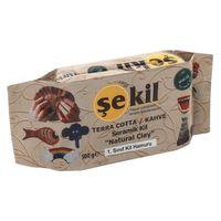 ŞEKİL KAHVERENGİ 500 GR SERAMİK HAMURU