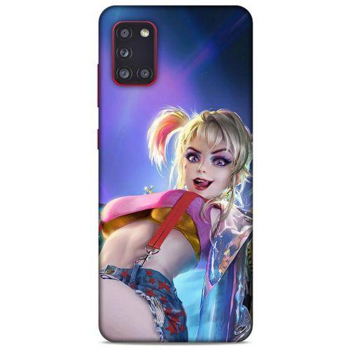 Samsung Galaxy A31 Uyumlu Kılıf Harley Quinn (6) Silikon Kılıf Lacivert