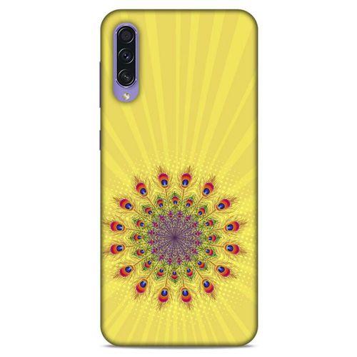 Samsung Galaxy A50s Kılıf Desenli Özel Seri Tüyler (20) Koruyucu Kılıf