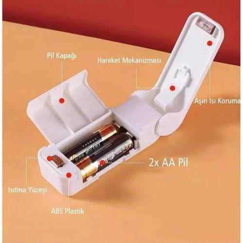 Pratik Sızdırmaz Pilli Mini Ambalaj Kapatma Makinesi Poşet Kapama Yapıştırma Makinesi