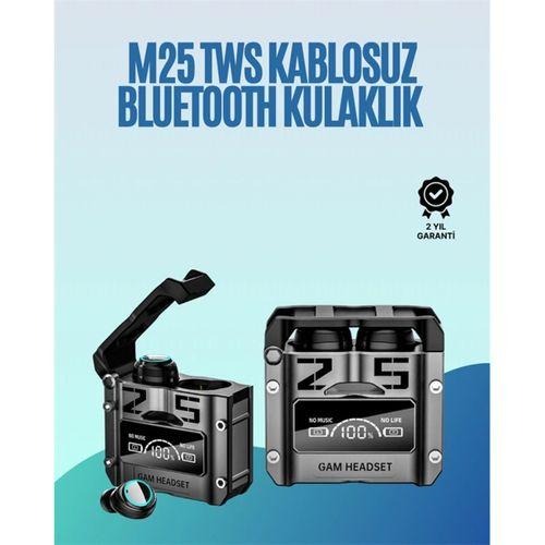 Powerbank Özellikli Kablosuz Kulaklık | Otomatik Bağlantı | Şarj Kutusu Dahil