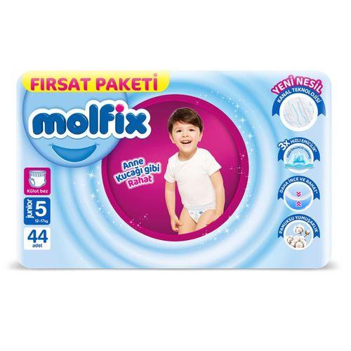 Molfix Külot Bez Fırsat Paketi 5 Beden 12-17 Kg 44 Adet