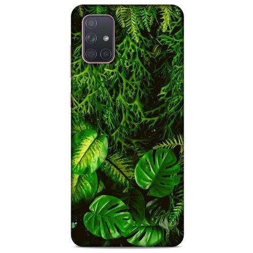 Lopard Samsung Galaxy A71 Uyumlu Kılıf Bahar (5) Koruma Kabı Yapraklar