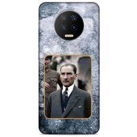 Lopard İnfinix Note 7 Uyumlu Kılıf Atatürk (32) Soft Silikon Kılıf