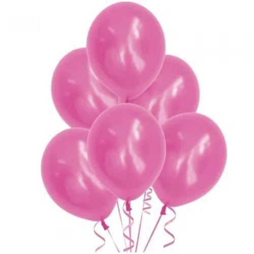 Rasyonel Metalik Balon Pembe - 15 adet
