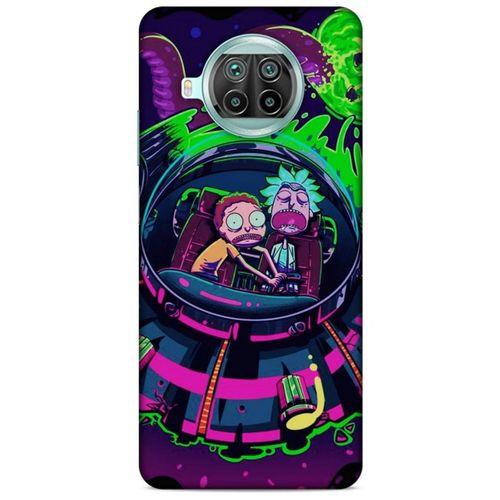 Xiaomi Mi 10T Lite 5G Uyumlu Kılıf Rick And Morty (30) Silicone Case Doofus Rick