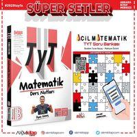 Benim Hocam TYT Matematik Video Ders Defteri ve Acil Matematik Soru Bankası Seti 2 Kitap
