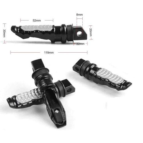 SEVGENT Arka Basamak Alüminyum Krom-Siyah