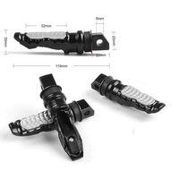 SEVGENT Arka Basamak Alüminyum Krom-Siyah