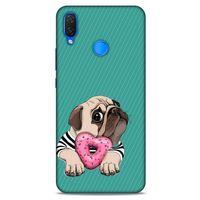 Animax Donutcu Pug Huawei Psmart 2019 Kılıf Desenli Silikon