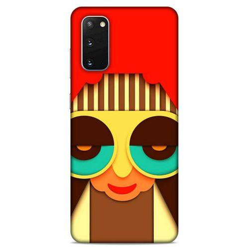 Lopard Samsung Galaxy S20 Uyumlu Kılıf Soyut Sanat (5) Baskılı Koruma Kabı