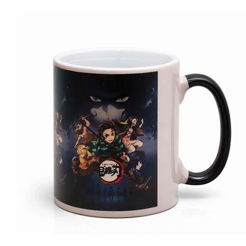 Porselen Renk Değiştiren Demon Slayer Kupa Bardak