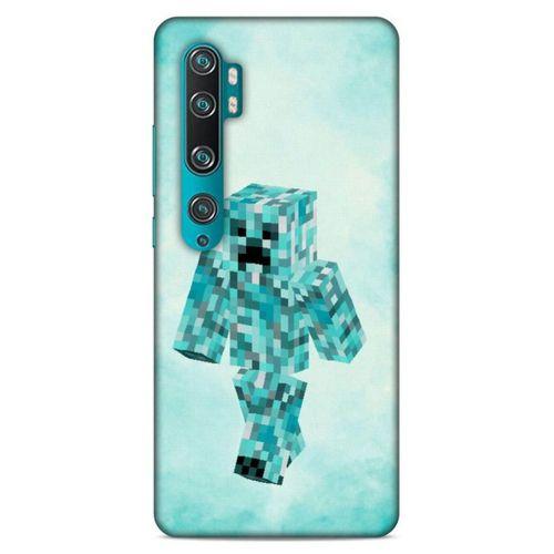 Lopard Xiaomi Mi Note 10 Uyumlu Kılıf PiXel (47) Crystal Flex Kılıf Diamond Creeper