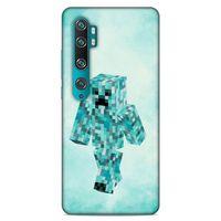 Lopard Xiaomi Mi Note 10 Uyumlu Kılıf PiXel (47) Crystal Flex Kılıf Diamond Creeper