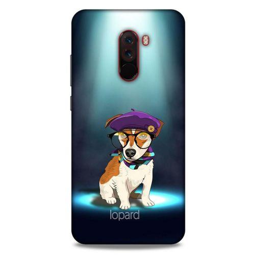 Xiaomi Pocophone F1 Kılıf FunnyMaX (5) Koruma Kabı Yeşil Köpek
