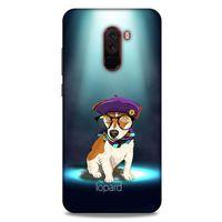 Xiaomi Pocophone F1 Kılıf FunnyMaX (5) Koruma Kabı Yeşil Köpek