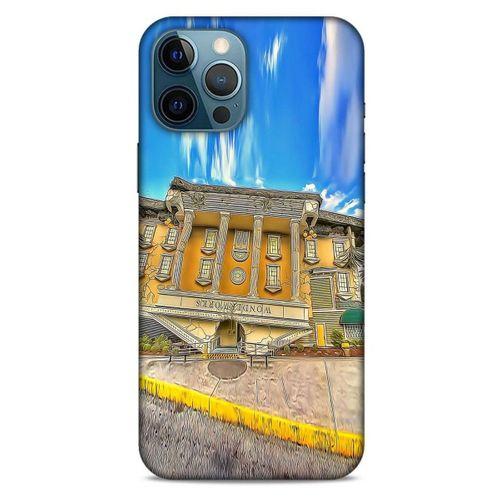 Apple iPhone 12 Pro Max Kılıf Dünya Mimarisi (39) Liquid Crystal Kılıf WonderWork USA