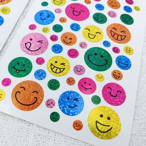 Bigpoint Sticker Hologram Smile
