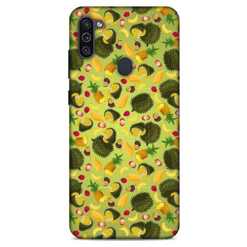 Frutix Rambutan 01 Samsung Galaxy M11 Kılıf Desenli Silikon