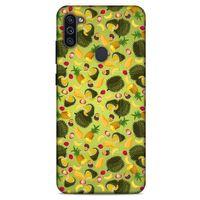 Frutix Rambutan 01 Samsung Galaxy M11 Kılıf Desenli Silikon