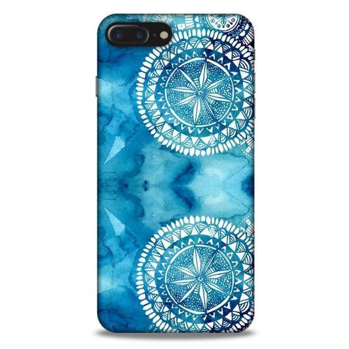 Apple Iphone 7 Plus Uyumlu Kılıf Mavi Delisi (45) Liquid Air Kılıf Suluboya Motif