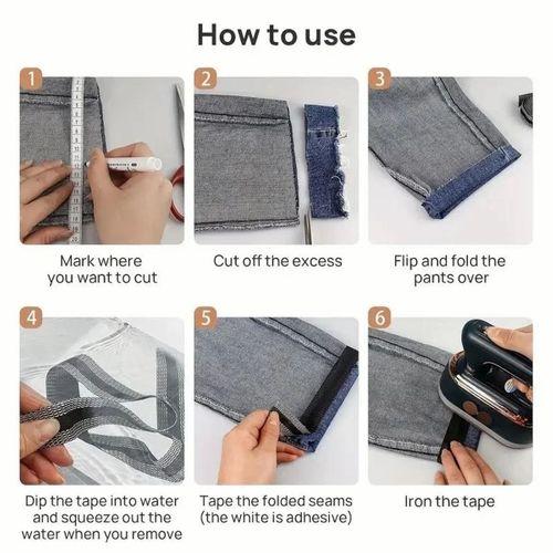 Kendinden Yapışkanlı Pantolon Kıvırma Şeridi