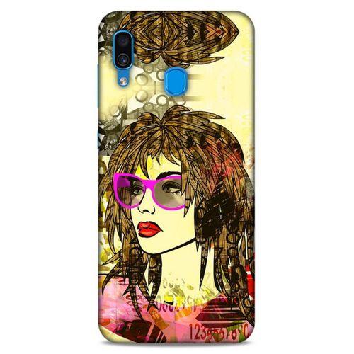 Lopard Samsung Galaxy A30 Uyumlu Kılıf Sürreal Yüzler ♀ (18) Telefon Kılıfları Desenli