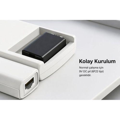UNITEK ETHERNET KABLOSU TEST CİHAZI (OT140AGY01)