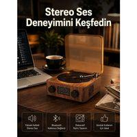 3-ü-1 Arada Bluetooth Hoparlör – Işıklı Saat Ve Gece Lambası Yeni Nesil