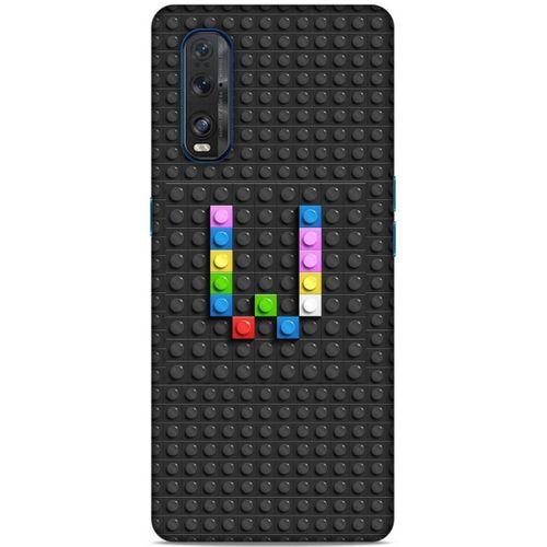 Lopard Oppo Find X2 Uyumlu Kılıf BloX (39) Liquid Crystal Kılıf W Harfi