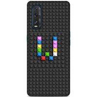 Lopard Oppo Find X2 Uyumlu Kılıf BloX (39) Liquid Crystal Kılıf W Harfi