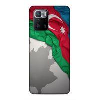 Xiaomi Poco X3 GT Uyumlu Kılıf Azarbaijan (9) Kılıf Kumaş Bayrak