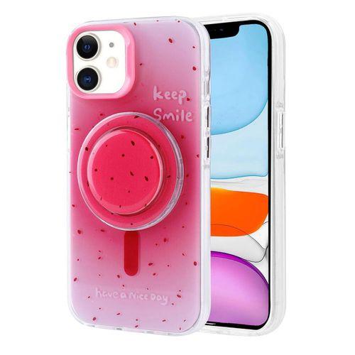 Apple iPhone 11 Kılıf M-safe Şarj Özellikli Tak-Çıkar Pop Soketli Zore Tiktok Kapak