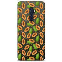 Frutix Papaya 01 Oppo Reno 2 Kılıf Desenli Silikon