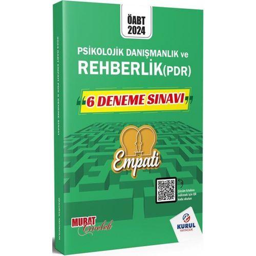 2024 ÖABT Empati Psikolojik Danışmanlık ve Rehberlik 6 Deneme Sınavı Kurul Yayıncılık