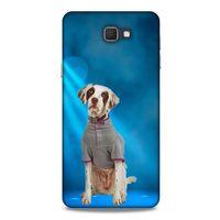 Samsung Galaxy J7 Prime Kılıf Köpek Kıyafetleri (40) Fit Silikon Kılıf Dalmaçyalı Tşirt
