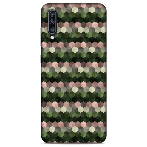 Kamuflaj 44 Samsung Galaxy A70 Kılıf Silikon Kapak