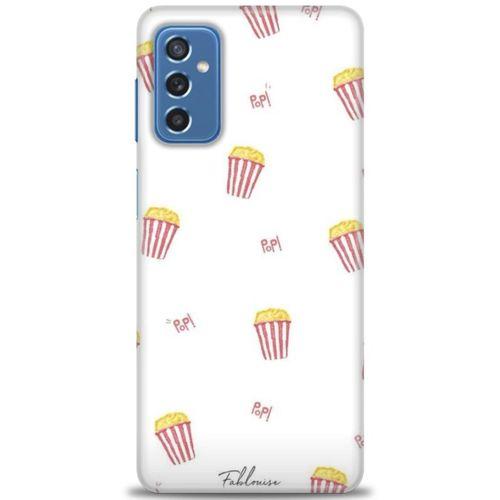 Samsung Galaxy M52 5G Kılıf HD Baskılı Kılıf - Pop + Tam Ekran Koruyucu