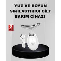 Kablosuz Şarjlı Yüz Sıkılaştırıcı Cihaz EMS Mikro Akım Anti-Aging Masaj Aleti