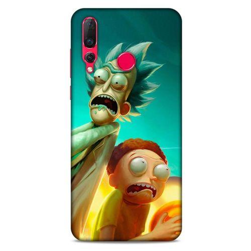 Huawei P Smart Z Uyumlu Kılıf Rick And Morty (24) Darbe Emici Kılıf Frank Palicky