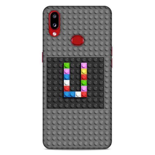 Lopard Samsung Galaxy A10s Uyumlu Kılıf BloX (33) Hybrid Kılıf U Harfi