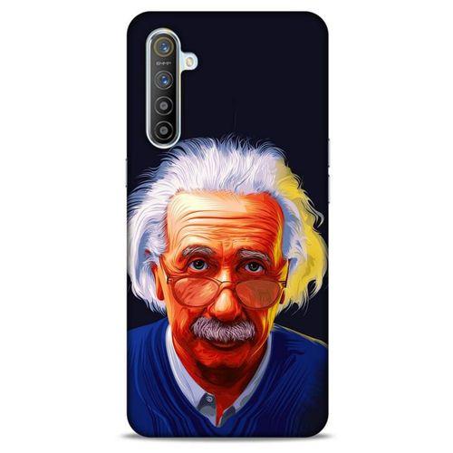 Oppo Realme XT Kılıf Almanya (37) Silicone Cover Einstein
