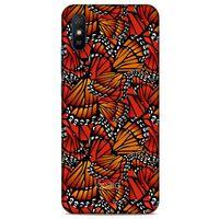 Xiaomi Redmi 9A Kılıf Kelebek Etkisi (5) Koruma Kabı Beyaz Lacivert