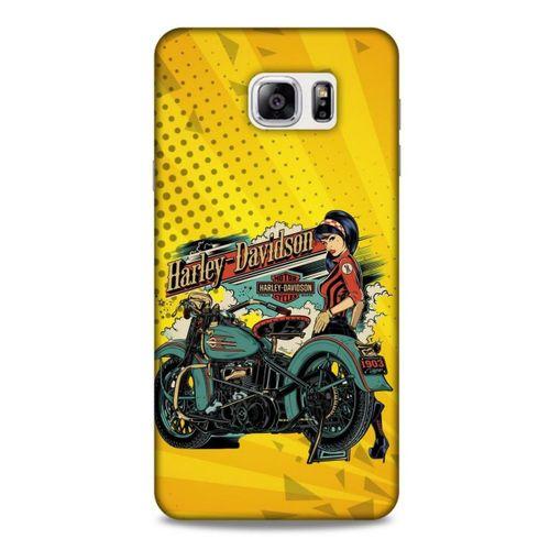 Samsung Galaxy Note 5 Uyumlu Kılıf Motorsiklet (44) Tough Armor Kılıf Harley