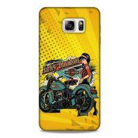 Samsung Galaxy Note 5 Uyumlu Kılıf Motorsiklet (44) Tough Armor Kılıf Harley