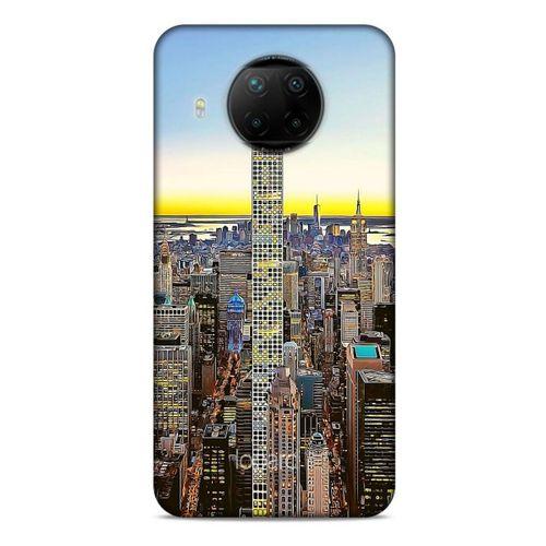Lopard Xiaomi Redmi Note 9 Pro 5G Uyumlu Kılıf Dünya Mimarisi (43) Thin Fit Kılıf