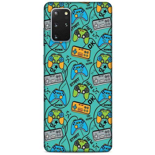Retro (4) Desen Koruma Kılıfı Renkli Samsung Galaxy S20 Plus Kılıf