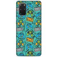 Retro (4) Desen Koruma Kılıfı Renkli Samsung Galaxy S20 Plus Kılıf