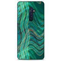 Oppo Reno 2 Uyumlu Kılıf Yeşil Delisi (8) Baskılı Kılıf Zümrüt yeşili